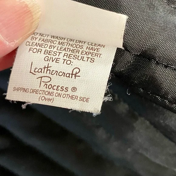 Tibor Leathers VTG Men’s Black Leather Coat Made in USA Thinsulate Lined Sz XL